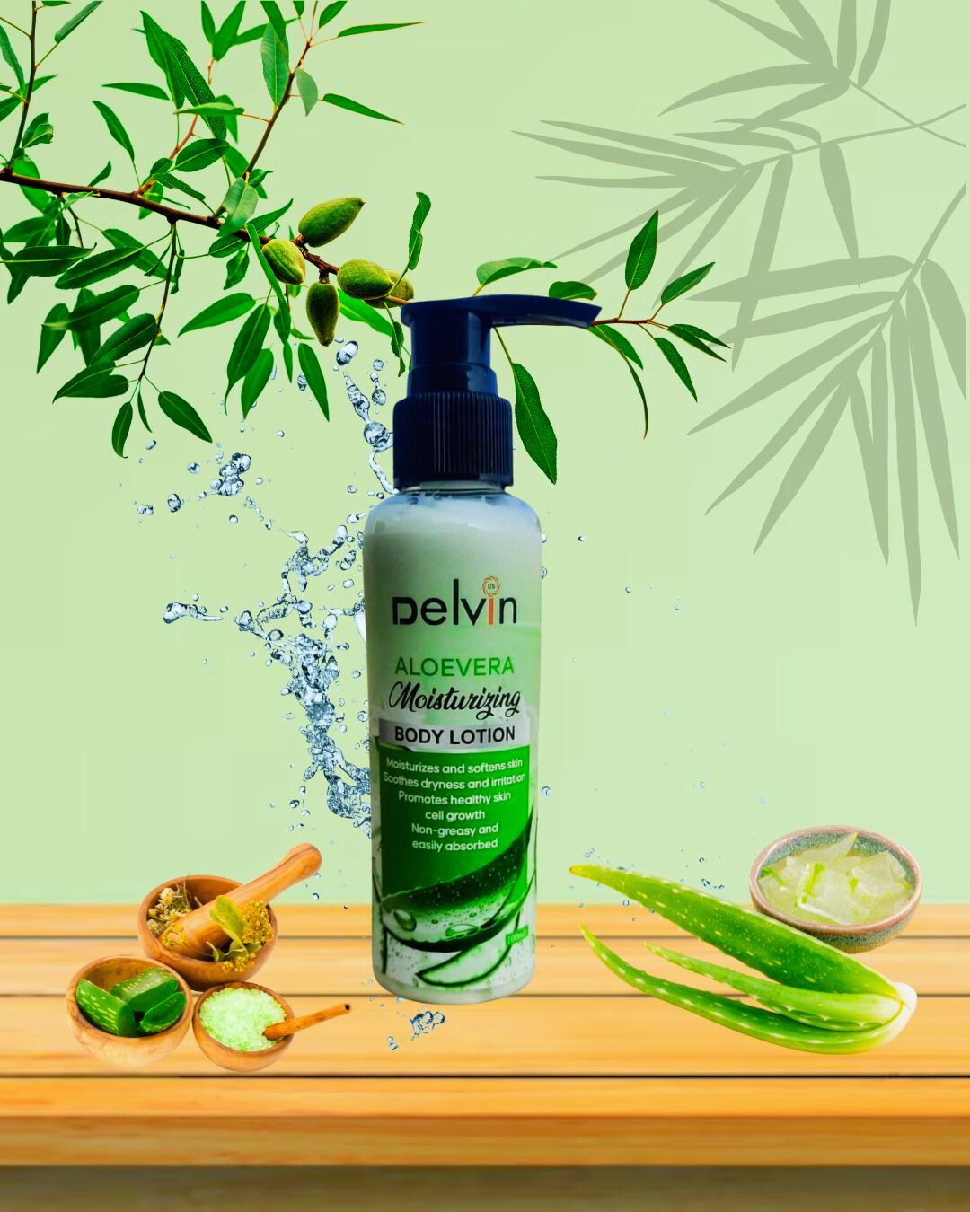 Delvin aelovera moisturizing lotion