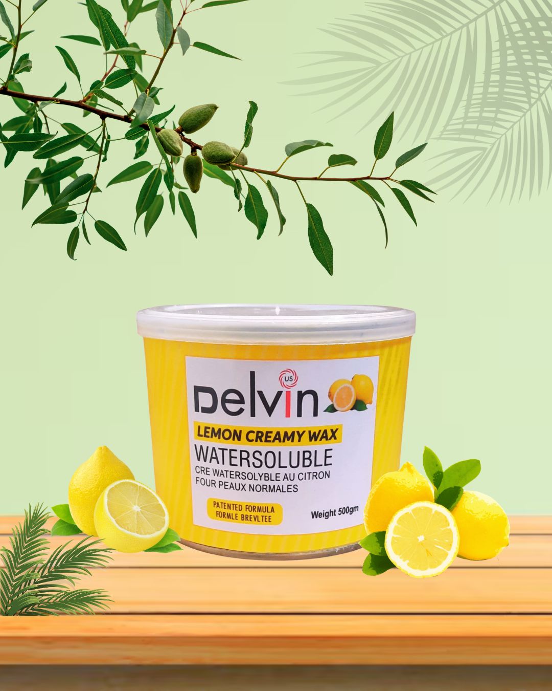 Delvin Lemon creamy wax