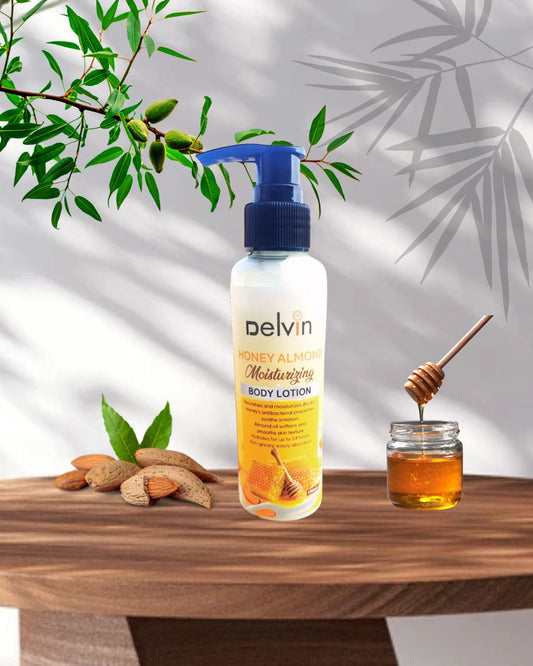 Delvin honey almond moisturizing lotion