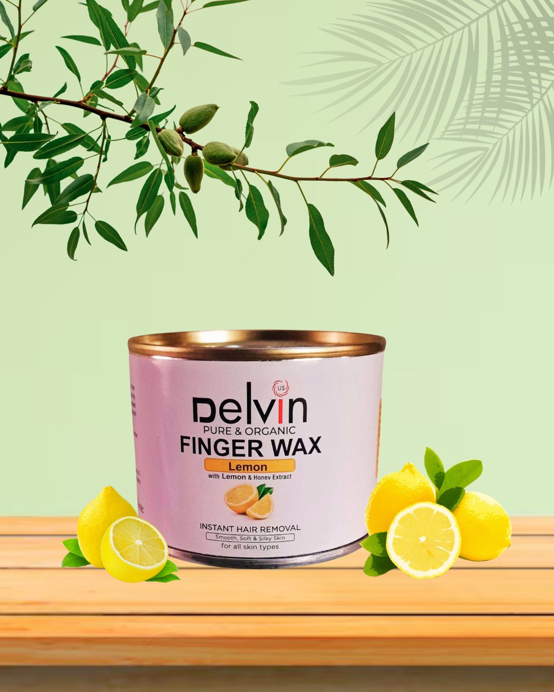Delvin lemon finger wax