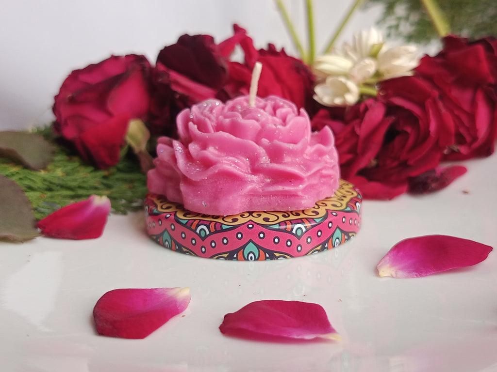 Rose Scented Candle