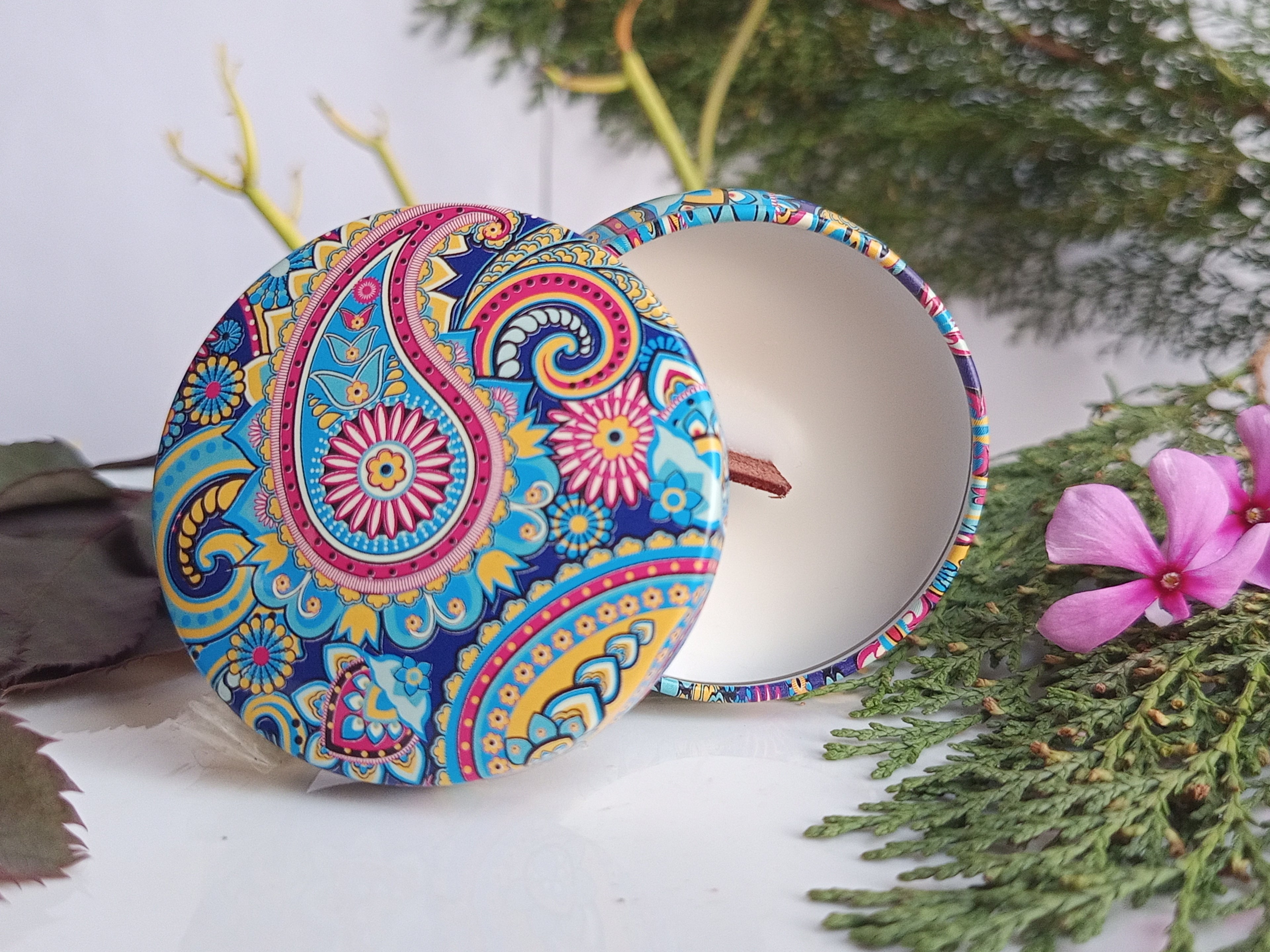 Bundle of 2 Scented Candle Tin Jar