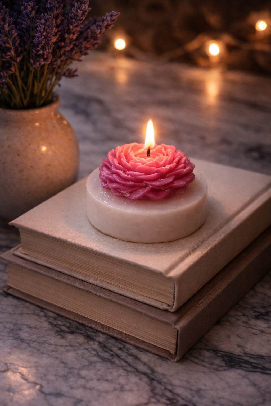 Rose Scented Candle