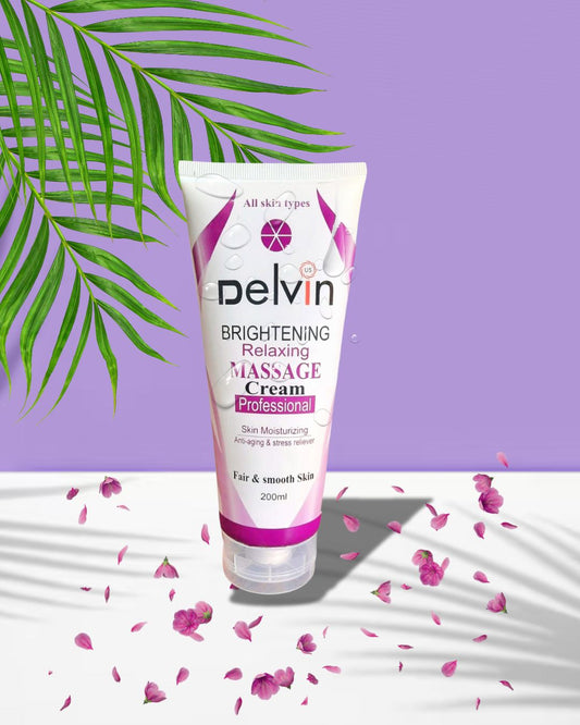 Delvin brightening relaxing massage creme