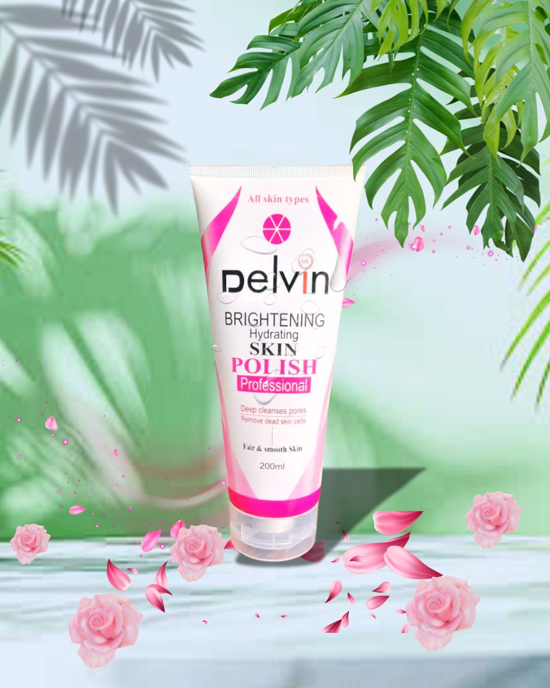 Delvin brightening skin polish